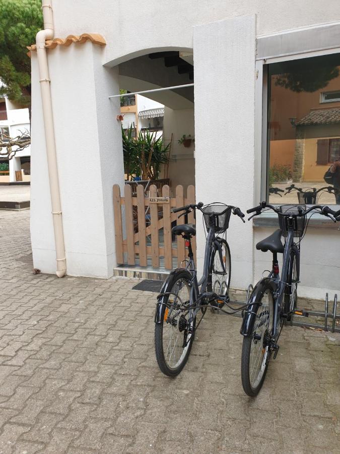 T2-3 Cabine Les Yuccas 200 M Plage Du Boucanet Rive Droite Grau Du Roi Ideal 2-4 Pers เลอ โกร-ดู-รัว ภายนอก รูปภาพ